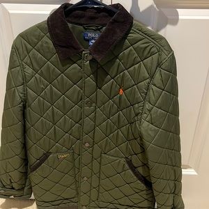 Olive Green Polo Coat